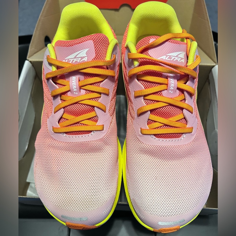 Women's Altra W Rivera 2 Athletic Shoes in Coral